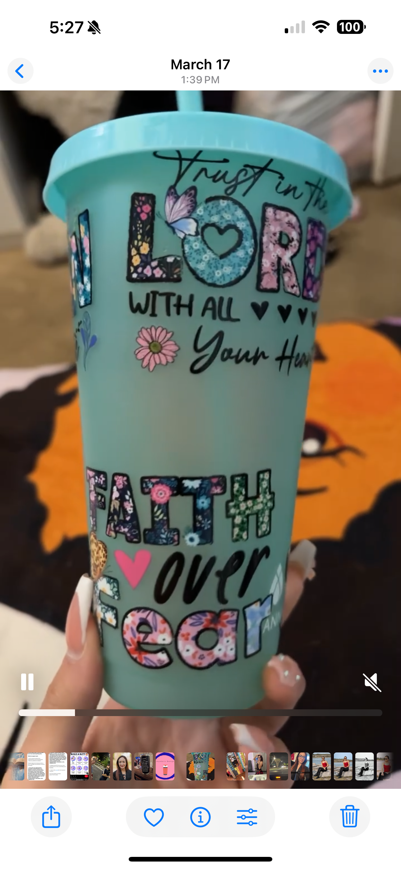 Color changing cups